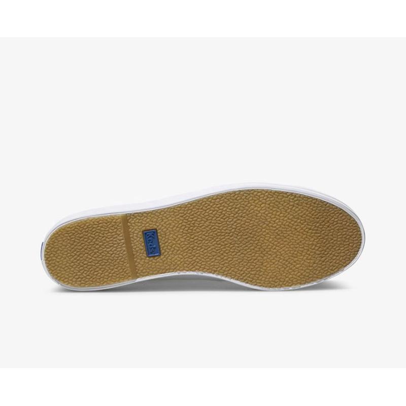 Keds Triple Kick Lace Ups Kadın Beyaz | QHZKM-8174